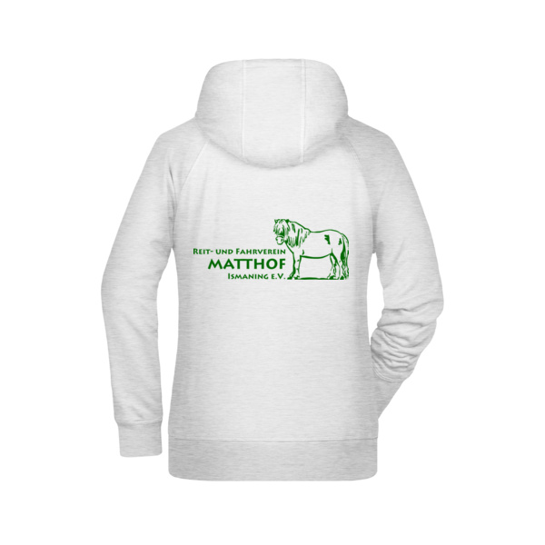 Rückendruck - Ladies' Hoody Miniaturansicht