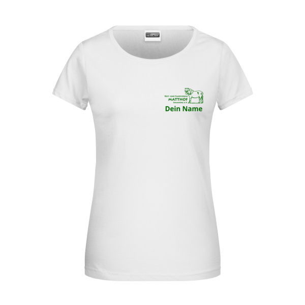 Brustdruck klein - Ladies' Basic-T Miniaturansicht