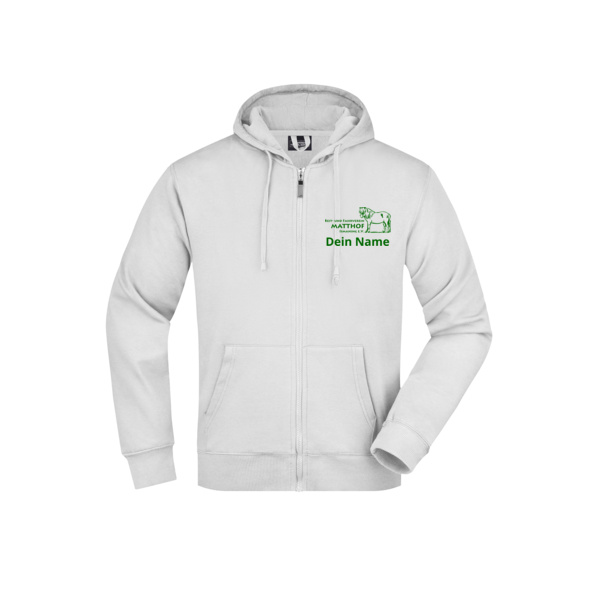 Brustdruck klein - Men's Hooded Jacket Miniaturansicht