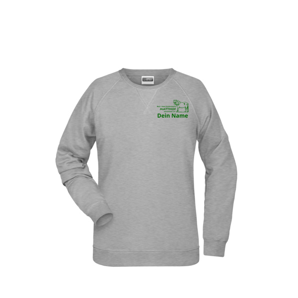 Brust- & Rückendruck - Ladies' Sweat Miniaturansicht