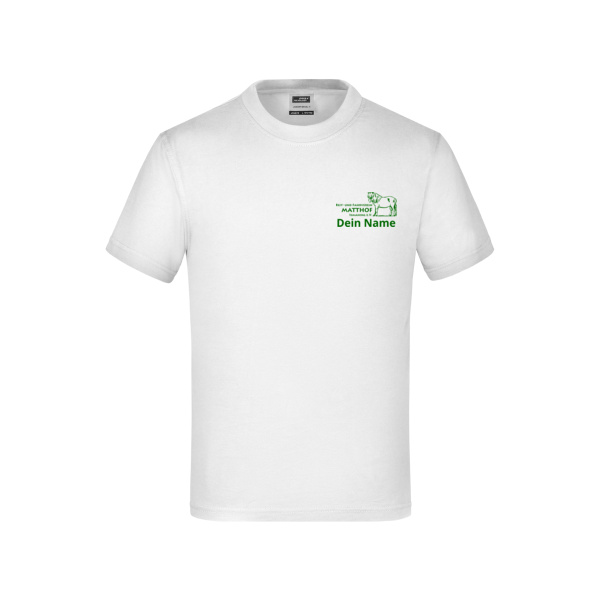 Brust- & Rückendruck - Junior Basic-T Miniaturansicht