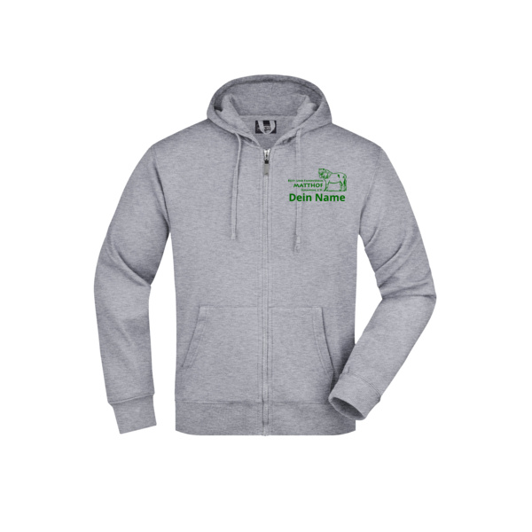 Brust- & Rückendruck - Men's Hooded Jacket Miniaturansicht