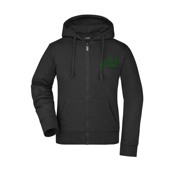 Brust- & Rückendruck - Ladies' Hooded Jacket Miniaturansicht