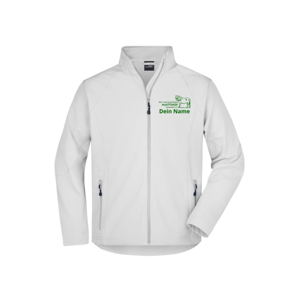 Brust- & Rückendruck - Men's Softshell Jacket Miniaturansicht