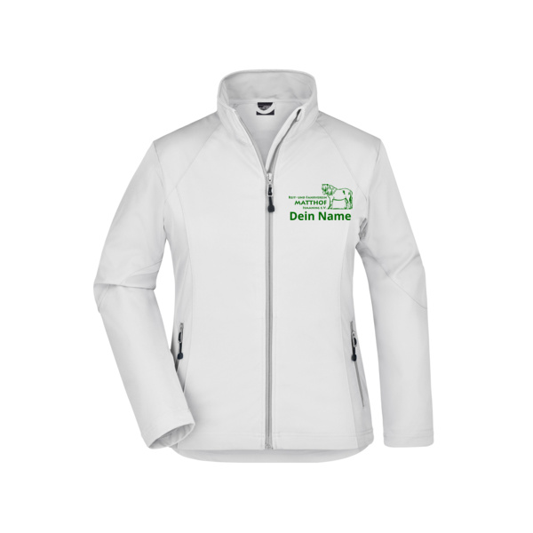 Brust- & Rückendruck - Ladies' Softshell Jacket Miniaturansicht
