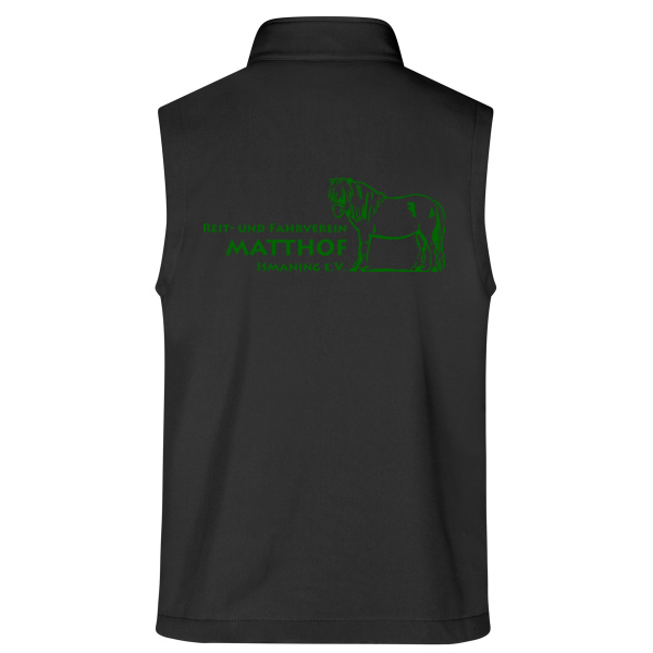 Rückendruck - Men's Promo Softshell Vest Miniaturansicht