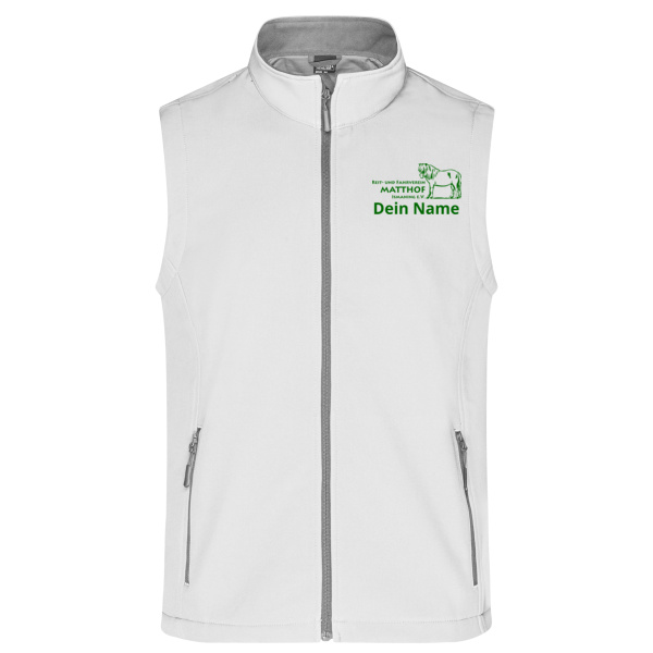 Brust- & Rückendruck - Men's Promo Softshell Vest Miniaturansicht