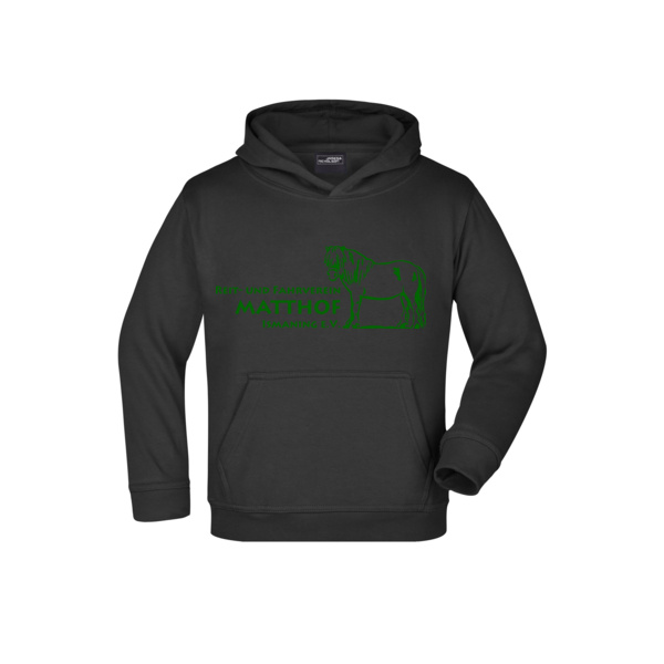 Brustdruck Groß - Hooded Sweat Junior Miniaturansicht